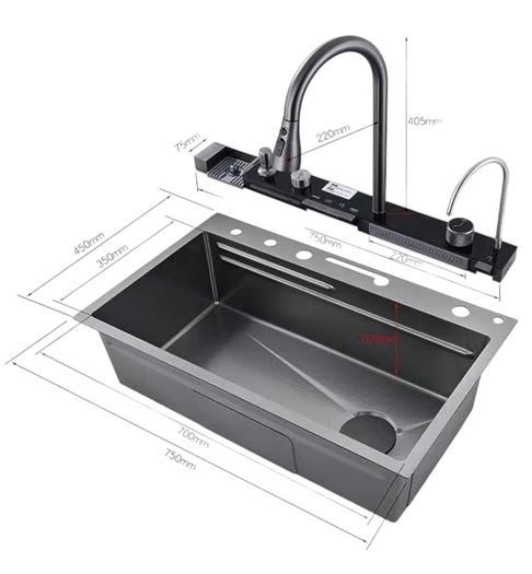 Cubix Extra Height 1100mm Japanese Soaking Bathtub, Matte White